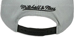 Spurs KNIT-WEAVE SNAPBACK Grey-Multi Hat by Mitchell and Ness - 3rd View