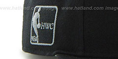 Spurs SURE-SHOT SNAPBACK Black Hat by Twins 47 Brand - 3rd View