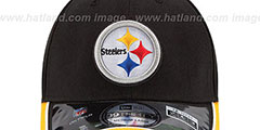 Steelers 2014 NFL STADIUM FLEX Black Hat by New Era - 3rd View