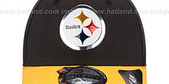 Steelers 2015 NFL DRAFT FLEX  Hat by New Era - 3rd View