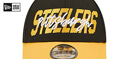 Steelers 2022 NFL DRAFT 940 SNAPBACK Black-Gold Hat by New Era - 3rd View