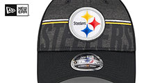 Steelers 2023 NFL 940 TRAINING CAMP STRETCH SNAP Hat by New Era - 3rd View