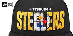 Steelers 2023 NFL DRAFT Black Fitted Hat by New Era - 3rd View