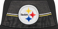 Steelers 2023 NFL TRAINING CAMP BUCKET Black Hat by New Era - 3rd View