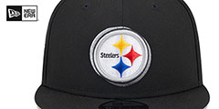 Steelers 2024 NFL DRAFT SNAPBACK Black Hat by New Era - 3rd View