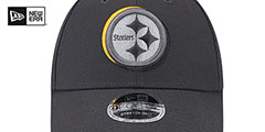 Steelers 2024 NFL DRAFT STRETCH-SNAP Grey Hat by New Era - 3rd View