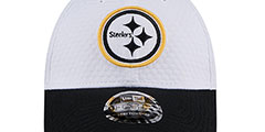 Steelers 2024 NFL TRAINING CAMP STRETCH-SNAP Hat by New Era - 3rd View