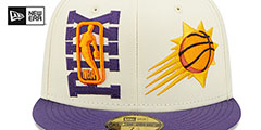 Suns 2022 NBA DOUBLE WHAMMY DRAFT Fitted Hat by New Era - 3rd View