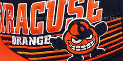 Syracuse STILL ANGLIN SNAPBACK Navy-Orange Hat by New Era - 3rd View