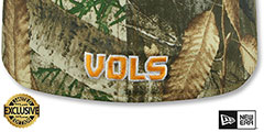 Tennessee NCAA TEAM-BASIC Realtree Camo Fitted Hat by New Era - 3rd View