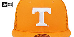 Tennessee TEAM-BASIC TRUCKER SNAPBACK Orange Hat by New Era - 3rd View