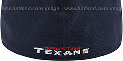 Texans 2014 NFL DRAFT FLEX Navy Hat by New Era - 3rd View