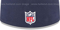 Texans NFL BCA Navy Fitted Hat by New Era - 3rd View