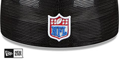 Texans TEAM-BASIC TRUCKER Black Fitted Hat by New Era - 3rd View