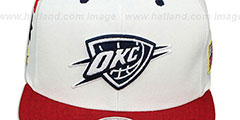 Thunder INDEPENDENCE SNAPBACK Hat by Mitchell and Ness - 3rd View