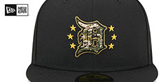 Tigers 2024 ARMED FORCES STARS N STRIPES Hat by New Era - 3rd View