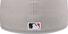 Tigers MLB DIAMOND ERA 59FIFTY Grey-Navy BP Hat by New Era - 3rd View