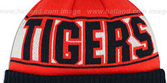 Tigers REP-UR-TEAM Knit Beanie Hat by New Era - 3rd View