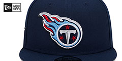 Titans 2024 NFL DRAFT SNAPBACK Navy Hat by New Era - 3rd View