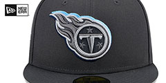 Titans 2024 ONSTAGE NFL DRAFT Grey Fitted Hat by New Era - 3rd View