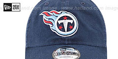 Titans CORE-CLASSIC STRAPBACK Navy Hat by New Era - 3rd View