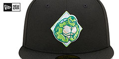 Tortugas MILB MARVEL DEFENDERS Black Fitted Hat by New Era - 3rd View