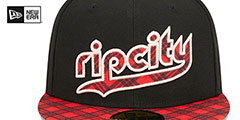 Trail Blazers 23-24 CITY-EDITION Fitted Hat by New Era - 3rd View