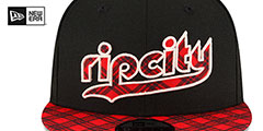 Trail Blazers 23-24 CITY-EDITION SNAPBACK Hat by New Era - 3rd View