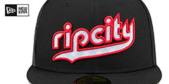 Trail Blazers 24-25 CITY-EDITION Fitted Hat by New Era - 3rd View