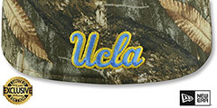 UCLA NCAA TEAM-BASIC Realtree Camo Fitted Hat by New Era - 3rd View