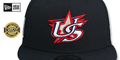 USA 2023 WBC GAME SNAPBACK Navy Hat by New Era - 3rd View