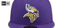 Vikings 2024 NFL DRAFT Purple Fitted Hat by New Era - 3rd View