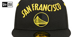 Warriors 23-24 CITY-EDITION Fitted Hat by New Era - 3rd View