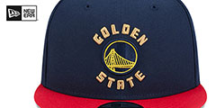 Warriors 24-25 CITY-EDITION SNAPBACK Hat by New Era - 3rd View