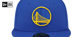 Warriors 6X NBA CHAMPS CITRUS POP Royal-Green Fitted Hat by New Era - 3rd View