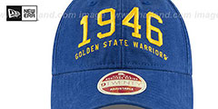 Warriors ESTABLISHED YEAR STRAPBACK Royal Hat by New Era - 3rd View