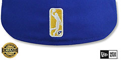 Warriors NBA G-LEAGUE Royal Fitted Hat by New Era - 3rd View