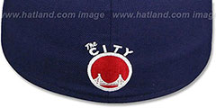 Warriors USA WAVING-FLAG Navy Fitted Hat by New Era - 3rd View