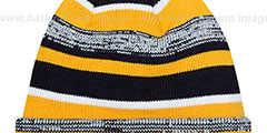 West Virginia NCAA-STADIUM Knit Beanie Hat by New Era - 3rd View