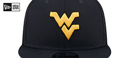 West Virginia TEAM-BASIC TRUCKER SNAPBACK Navy Hat by New Era - 3rd View