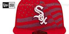 White Sox 2015 JULY 4TH STARS N STRIPES Hat by New Era - 3rd View