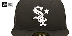 White Sox 2022 MLB ALL-STAR WORKOUT Black Fitted Hat by New Era - 3rd View