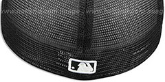 White Sox DALMATION ANIMAL-FUR MESH-BACK Fitted Hat by New Era - 3rd View