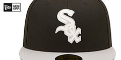 White Sox LETTERMAN SIDE-PATCH Fitted Hat by New Era - 3rd View