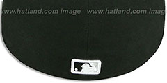 White Sox REAL TIGER VIZA-PRINT Black Fitted Hat by New Era - 3rd View