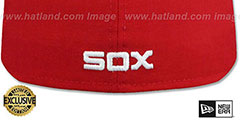 White Sox SOUTH SIDE HITMEN Red Fitted Hat by New Era - 3rd View