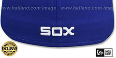 White Sox SOUTH SIDE HITMEN Royal Fitted Hat by New Era - 3rd View