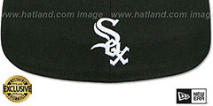 White Sox TEAM MLB UMPIRE Black Hat by New Era - 3rd View