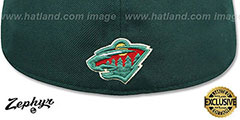 Wild SHOOTOUT Green Fitted Hat by Zephyr - 3rd View