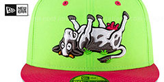 Wind Surge COPA Lime-Pink Fitted Hat by New Era - 3rd View